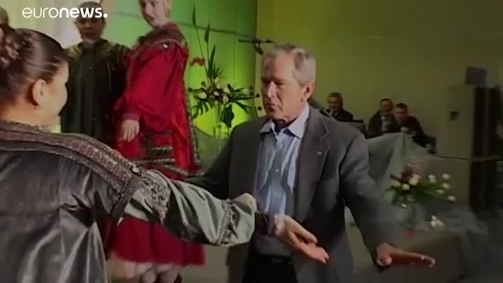 Барыня - Путин и Буш