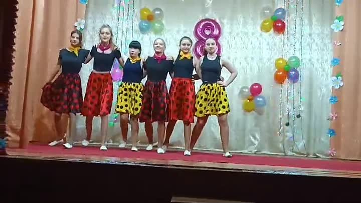 Танцевальный коллектив "Кружева"- " Сегодня праздник  ...