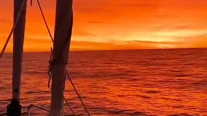 Красота океана под вечер