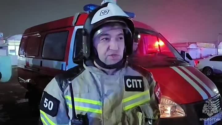 Пожар в Дубках