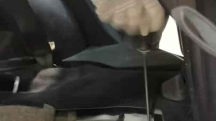 Демонтаж топливного фильтра на автомобиле Honda CR-V