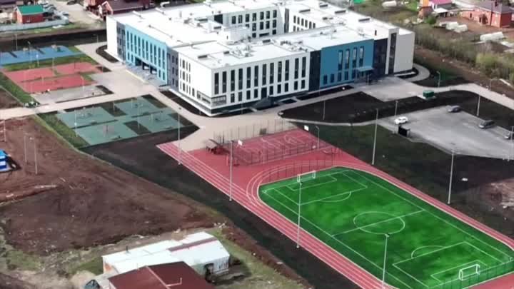 Новый корпус школы в Лобаново 