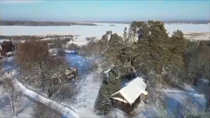 Дер. Рахкова гора, Вытегорский рн, Вологодчина, зима 2022г
