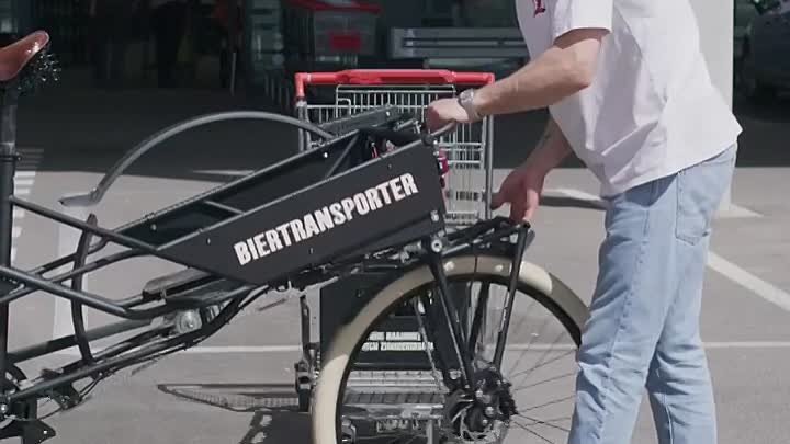В Германии сделали настоящий велосипед для пивозавров