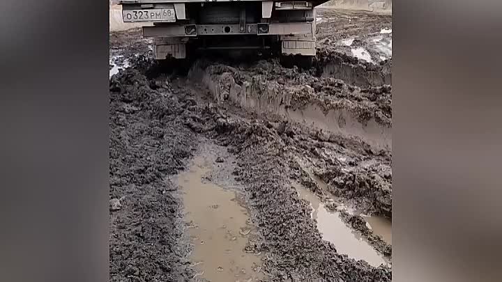 Тотальное бездорожье в хуторе Красном