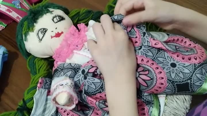 #Кукла из ткани #Рукоделие #Творчество #Своими руками Кукла "ВЕ ...