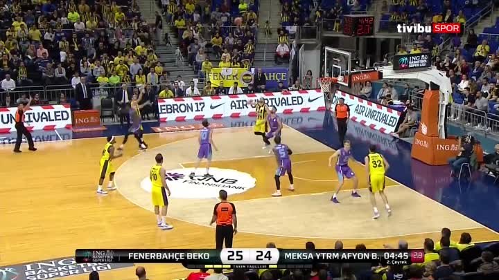 BSL 6. Hafta Özet - Fenerbahçe Beko 86-80 Meksa Yatırım Afyon Belediyespor