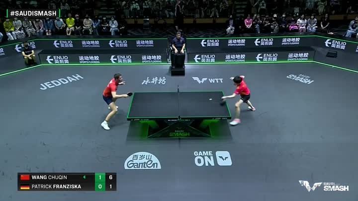 Wang Chuqin vs Patrick Franziska _ MS Final _ Saudi Smash 2024
