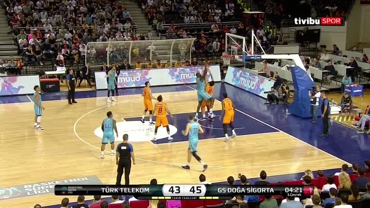 BSL 1. Hafta Özet - Türk Telekom 78-66 Galatasaray Doğa Sigorta