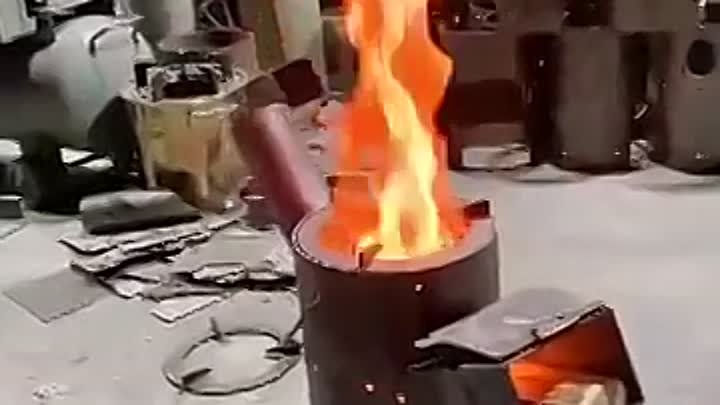 походная печь