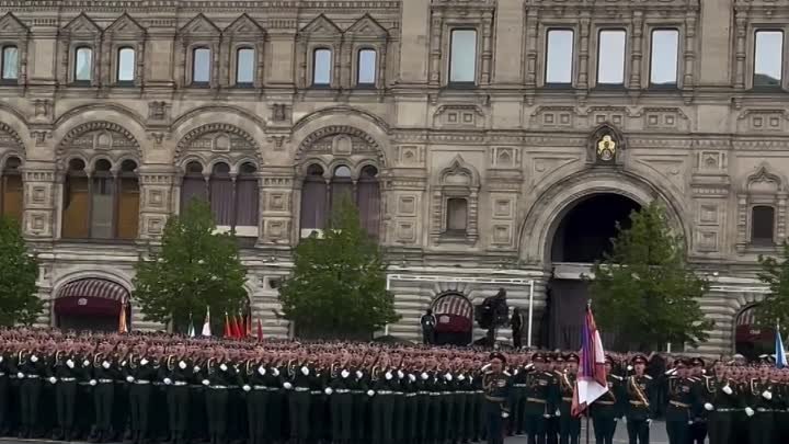 Саша ST посетил Парад Победы на Красной Площади!