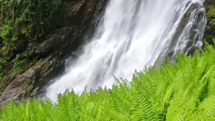 Абхазия, водопад Великан или по-другому Гигант СЕГОДНЯ (середина мая ...
