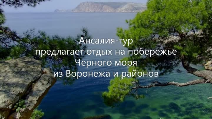 Отдых на побережье Черного моря из Воронежа и районов