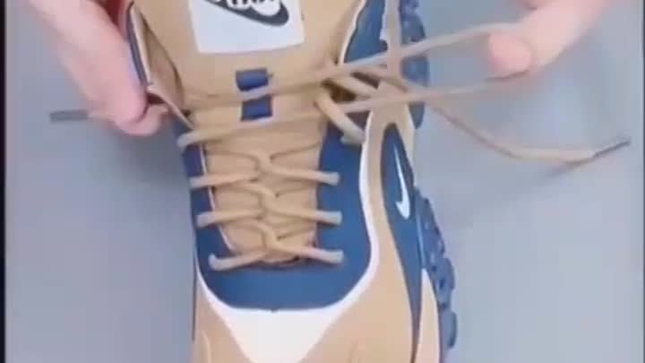 Красивая шнуровка для кроссовок 👟
