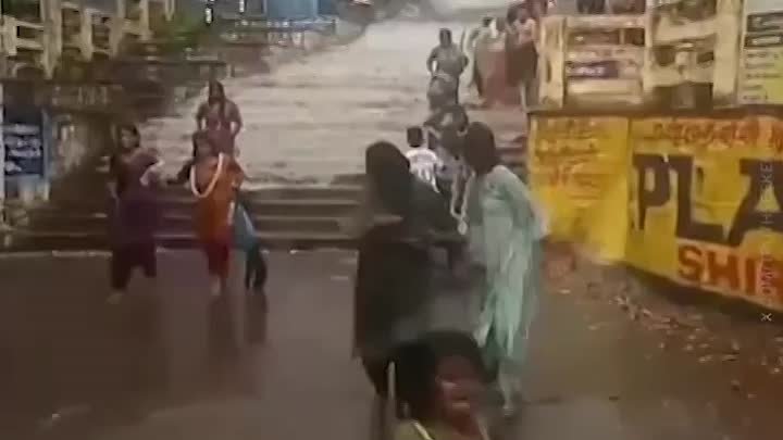 Индия. Потоп