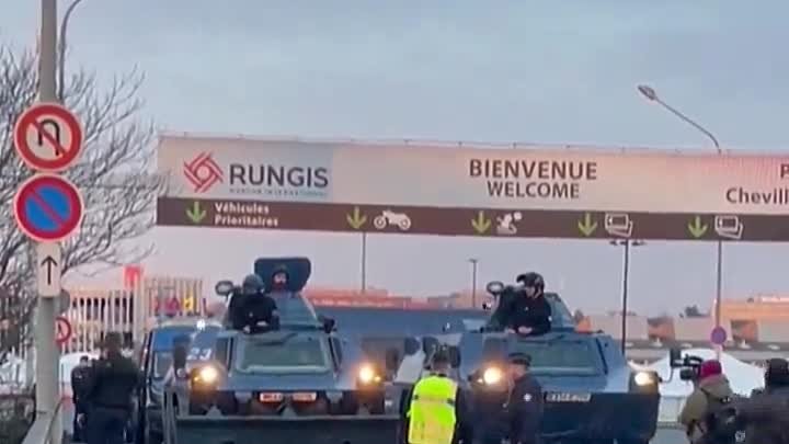Франция блокада