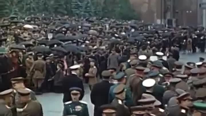 Парад Победы в цвете (реставрация) - 1945 г