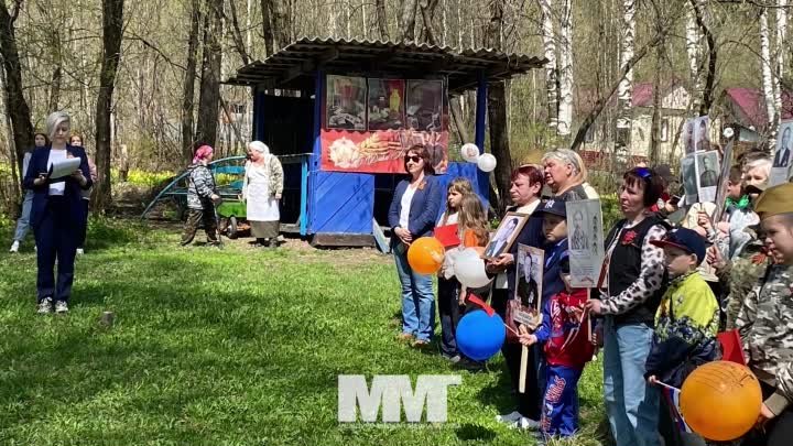 Бессмертный полк в пос Камешки