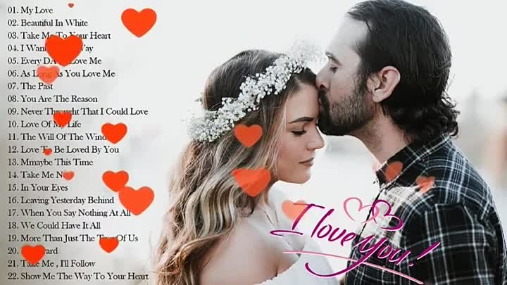 Лучшие романтические песни Love Songs Playlist 2021 Коллекция великих англи