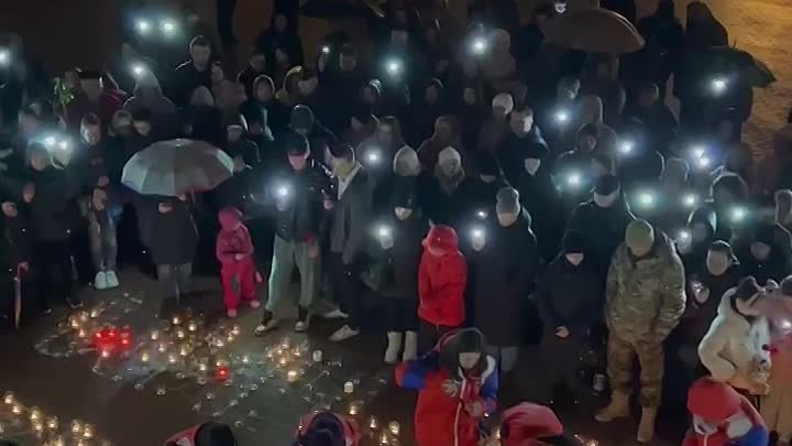 Акция "Свеча памяти" прошла в Чехове