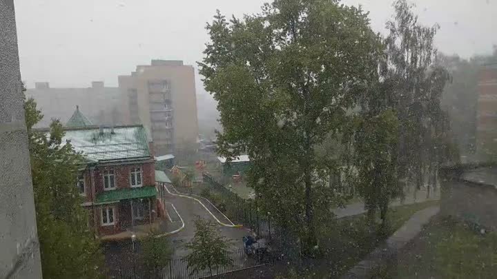 Снежный май в Ликино-Дулёво ❄