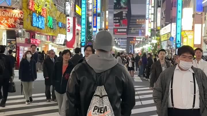 Камера не передаёт масштаба Токио