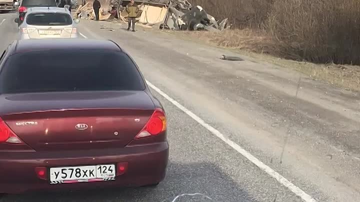 ДТП в Ачинском районе, недалеко от Зерцал