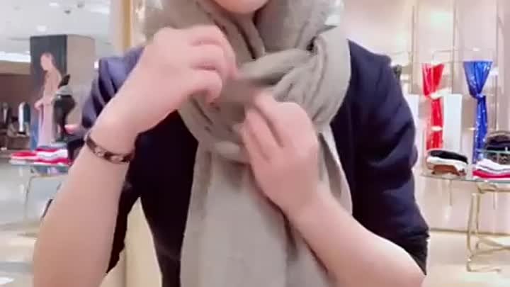 Красивые идеи как завязать шарф