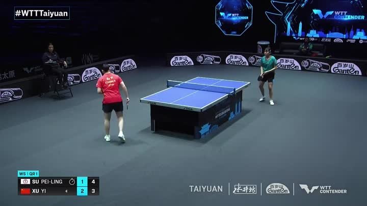 Su Pei-Ling vs Xu Yi _ WS Qual _ WTT Contender Taiyuan 2024
