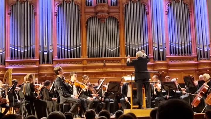 Выступление Севастопольского симфонического оркестра в Москве
