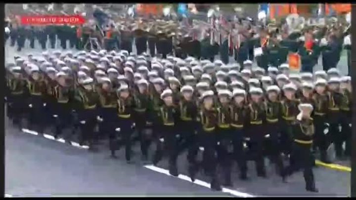 Морская часть Парада Победы в Москве и Санкт Петербурге.mp4