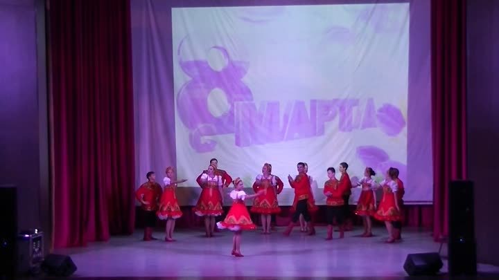 Народный танцевальный коллектив Красивомечье Барыня