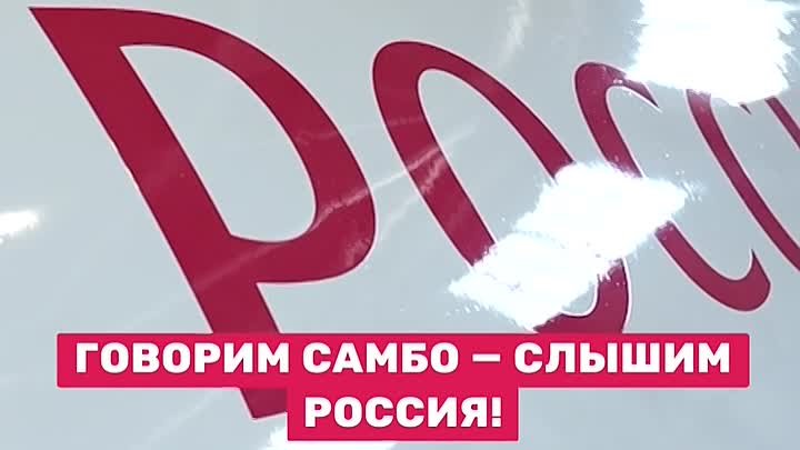 Авиакомпания Россия украсила один из самолетов символикой #самбо