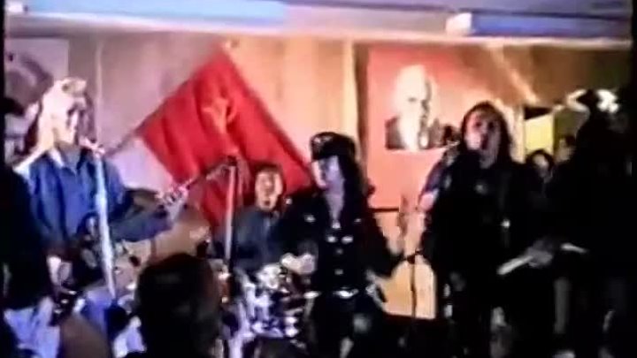 Группа Scorpions в Ленинградском рок-клубе, 1988 г.