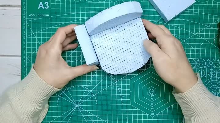 МК Зайчик из ваты _ DIY Cotton Bunny