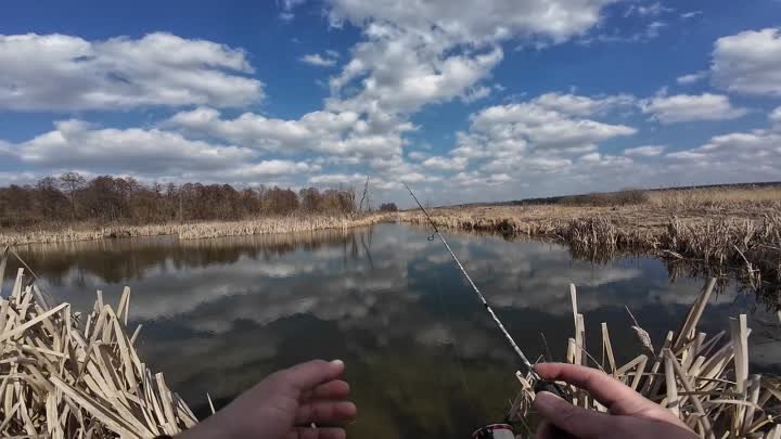 Нашел ЗАВОДЬ полную РЫБЫ! Рыбалка на УХОВЕРТКУ! Куча рыбы на Мормыши ...