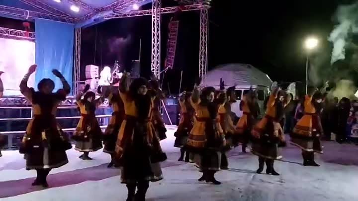 Северный танец, Ямал , Шурышкарский район , село Мужи .