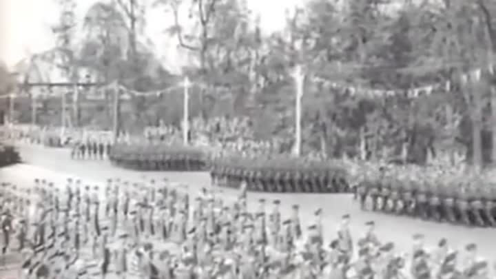 Забытый парад в Берлине 1945 год