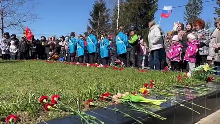 День Победы в деревне Вартемяги
