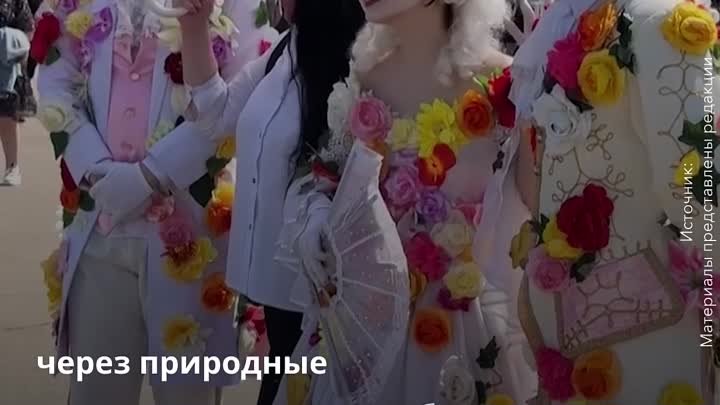 Цветочный рай на выставке "Россия"