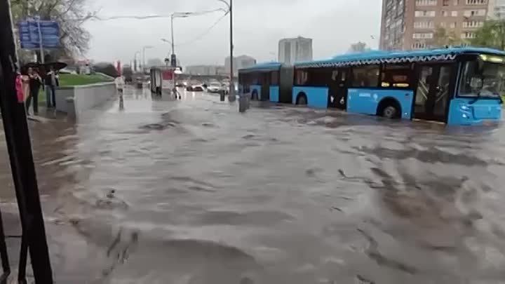 Паводок дошел до Москвы