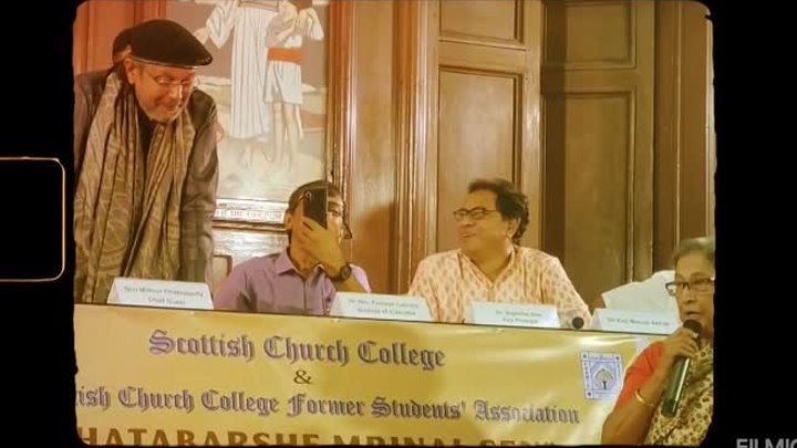 Satobarshe Mrinal Sen _At Scottish Church College _ Mithun Chakraborty