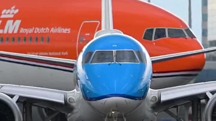 Большой KLM и маленький