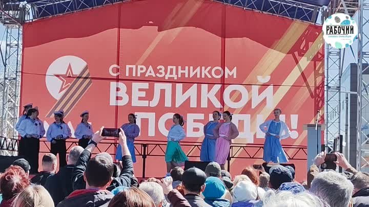 В Сосновоборске прошел митинг посвящённый Дню Победы 