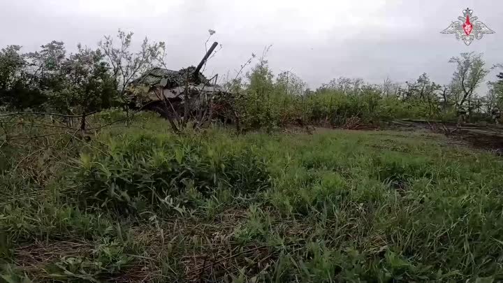 Боевая работа артиллеристов группировки войск «Центр» на Авдеевском  ...