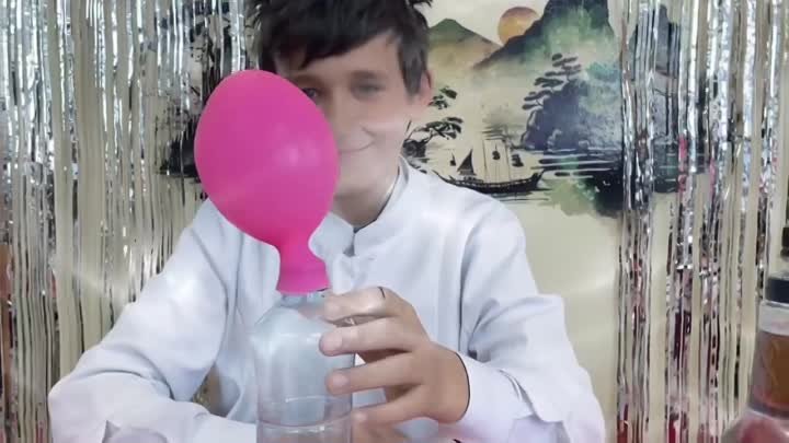 Как надуть шарик химической реакцией