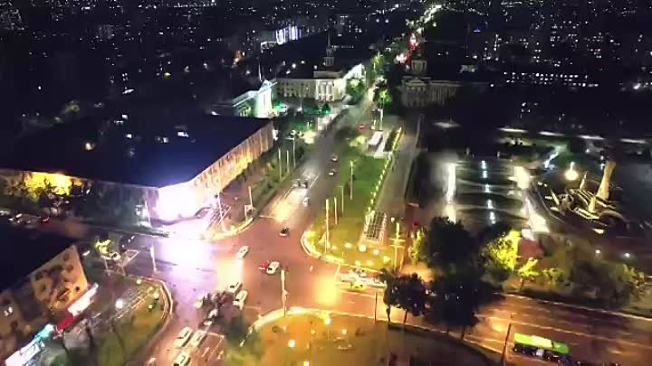 Вечерний Бишкеке.Видео Алтынхана Бабаева.