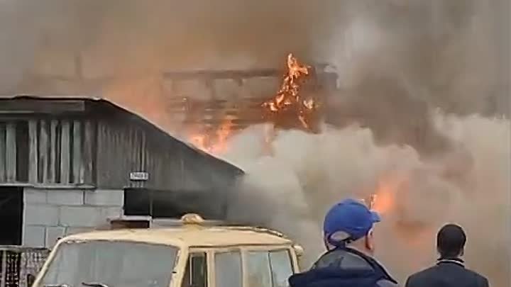 Страшный пожар на улице Сурикова, 07.04.2024