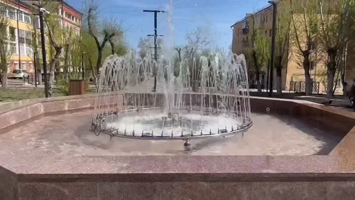 В Улан-Удэ фонтаны готовы к лету