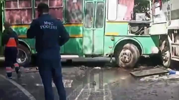 Смертельное ДТП с пассажирским автобусом в Туапсинском районе